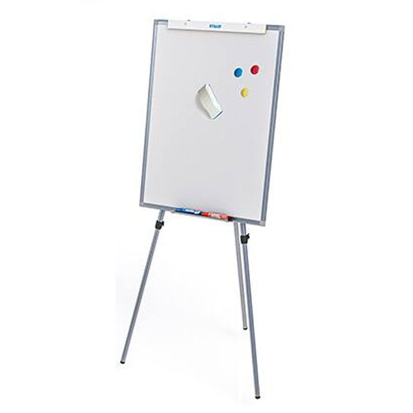 Cavalete flip-chart c/quadro branco magnético 9451 Stalo CX 1 UN